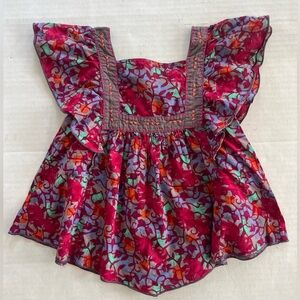 KidKanai 18 months girls baby toddler boho dress top buttons cotton lightweight